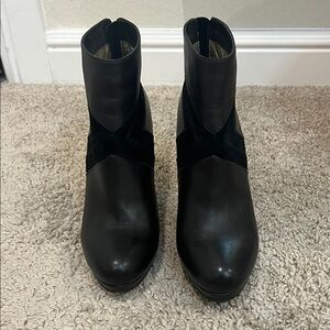 Elaine Turner Black Ankle Boots